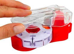 Discount BADER Wellys® Tablettenteiler Multi-Größen ROT-WEISS