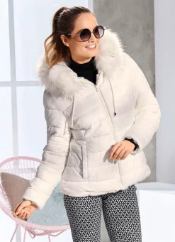 Best BADER Wendejacke mit fester Kapuze NATURWEISS