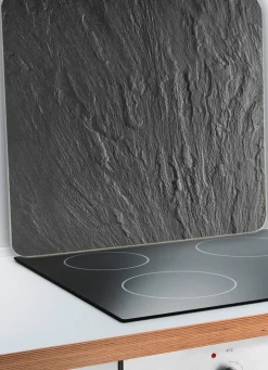 Hot WENKO Wandblende aus Glas, SCHIEFER