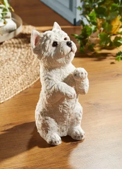 New BADER West Highland Terrier aus Polyresin WEISS