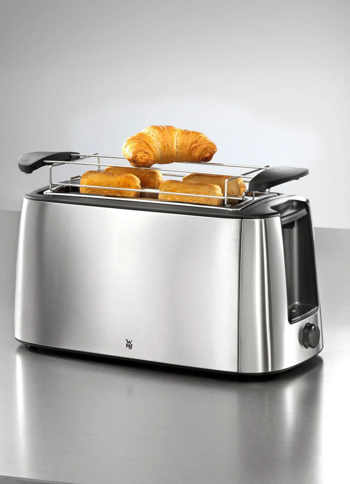 WMF -Doppel-Langschlitztoaster aus der Serie Bueno EDELSTAHL