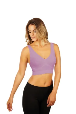 Hot BADER Wohlfühl-BH, 3er-Set ROSA-LAVENDEL-BLAU