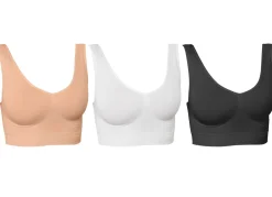 Online BADER Wohlfühl-BH, 3er-Set SCHWARZ-WEISS-NUDE