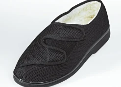Outlet BADER Wohlfühlschuh Gentle Walk mit Wollfutter SCHWARZ