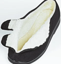 Outlet BADER Wohlfühlschuh Gentle Walk mit Wollfutter SCHWARZ