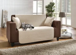 BADER Wohnaccessoires aus hochwertigem Chenille CREME