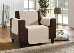 BADER Wohnaccessoires aus hochwertigem Chenille CREME
