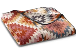 Discount BORBO Wohndecke mit hübschem Häkelsaum MULTICOLOR