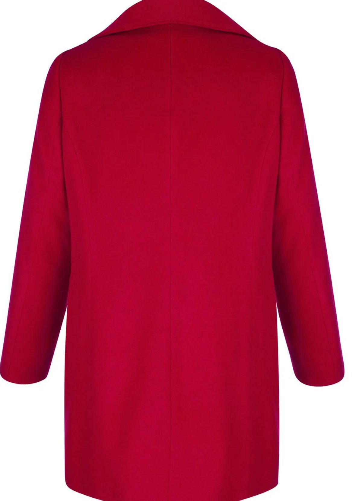 Sale BADER Wolljacke mit verdeckter Druckerleiste ROT