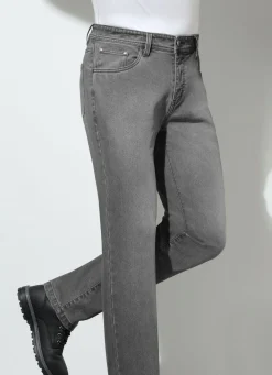 BADER Wärmende Thermojeans in 3 Farben GRAU