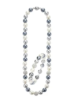 BADER Wunderschön schimmerndes, 2-teiliges Schmuck-Set BUNT