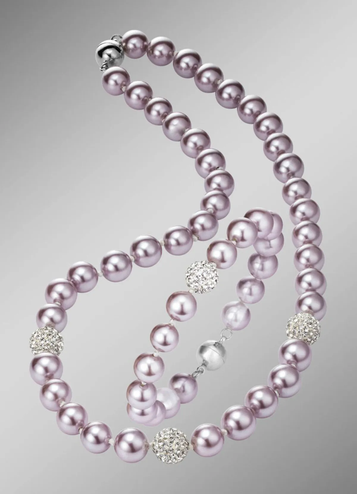 Online BADER Wunderschön schimmerndes, 2-teiliges Schmuck-Set FLIEDER