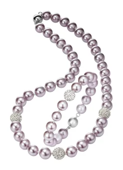 Online BADER Wunderschön schimmerndes, 2-teiliges Schmuck-Set FLIEDER