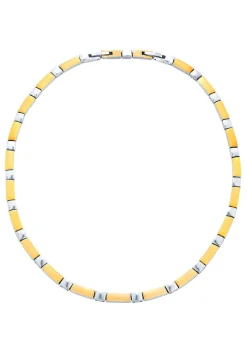 BADER Wunderschön und modern: Halskette in Bicolor
