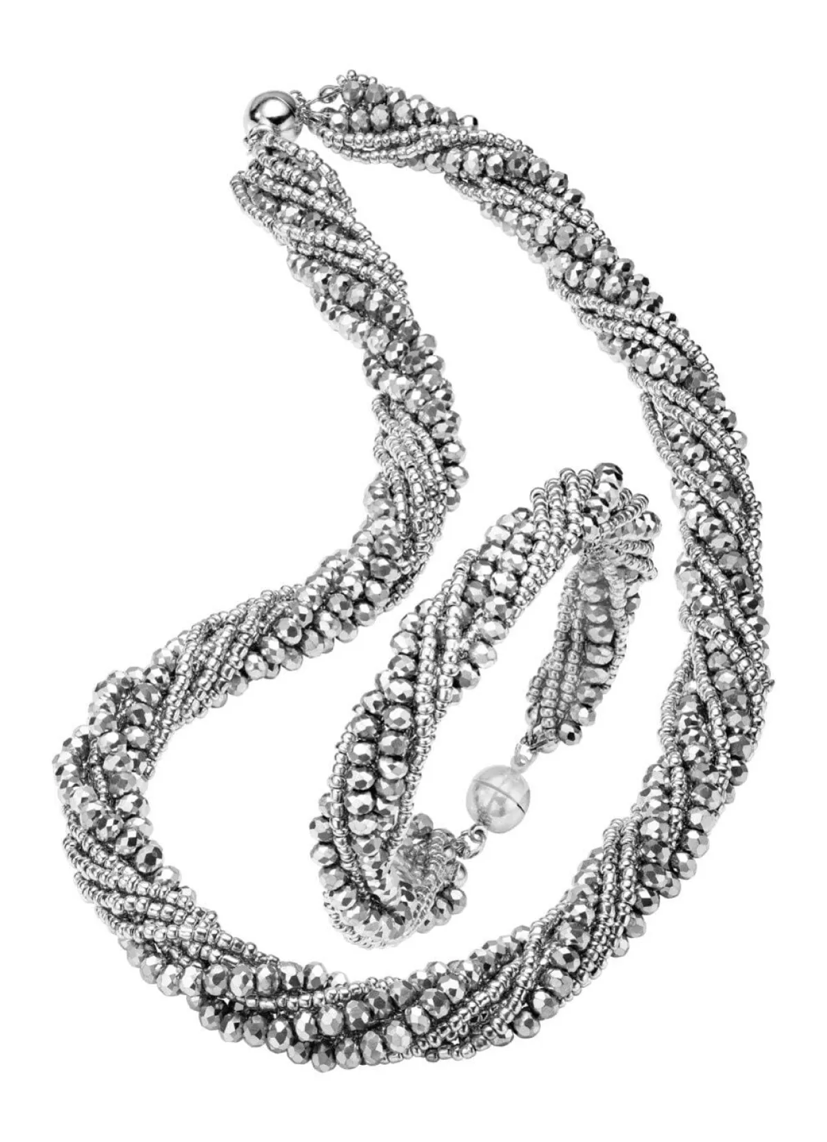 Online BADER Wundervoll funkelndes Schmuck-Set, 2-teilig SILBER