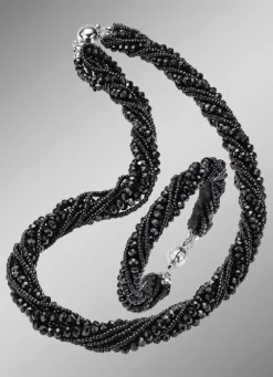 Online BADER Wundervoll funkelndes Schmuck-Set, 2-teilig SCHWARZ
