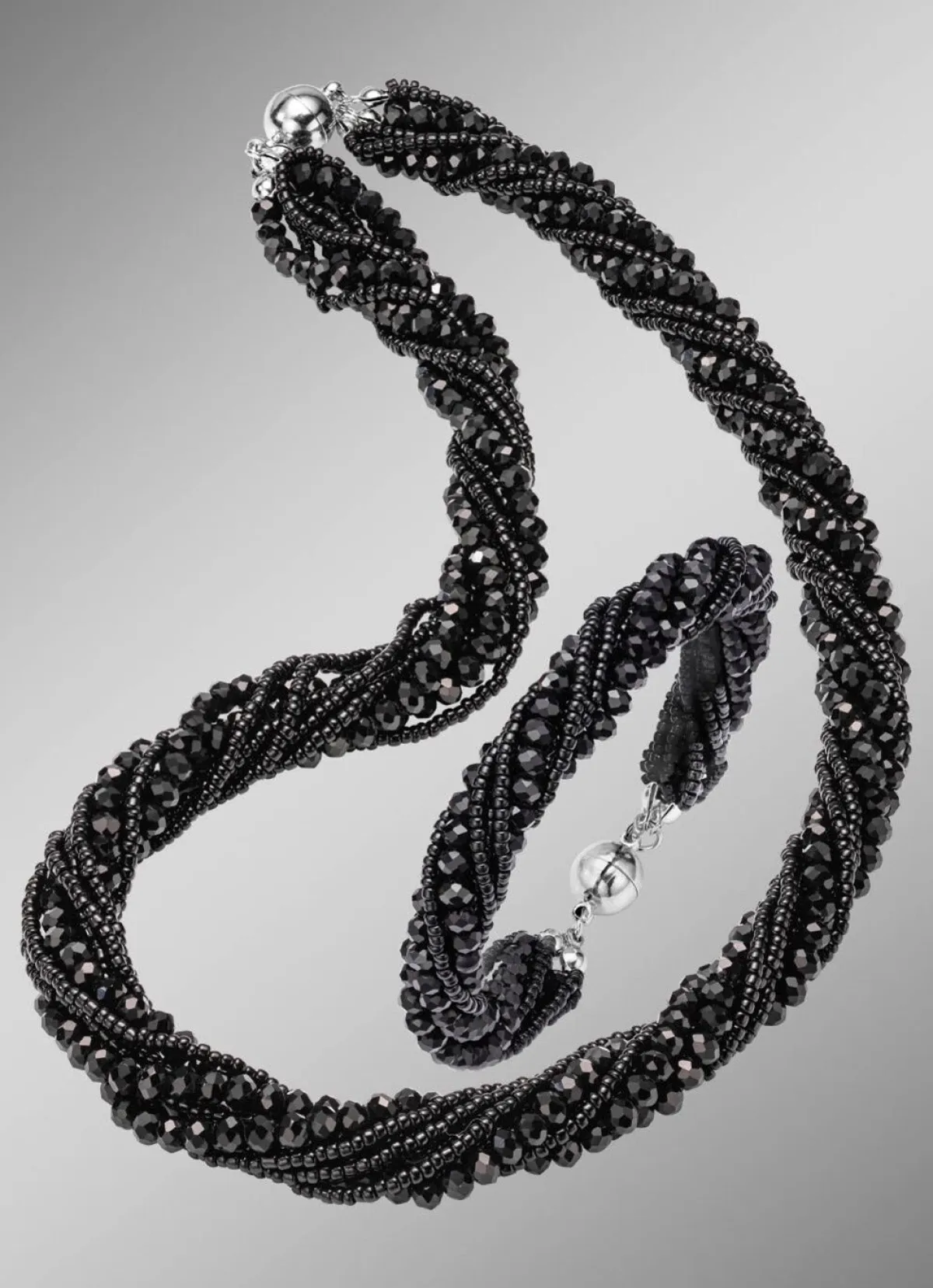 Online BADER Wundervoll funkelndes Schmuck-Set, 2-teilig SCHWARZ
