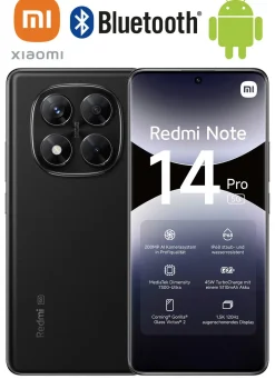 Online Xiaomi Smartphone Redmi Note 14 Pro 5G SCHWARZ
