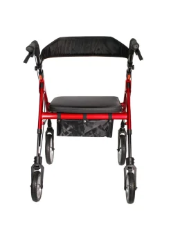 Discount BADER XL Rollator aus Aluminium ROT