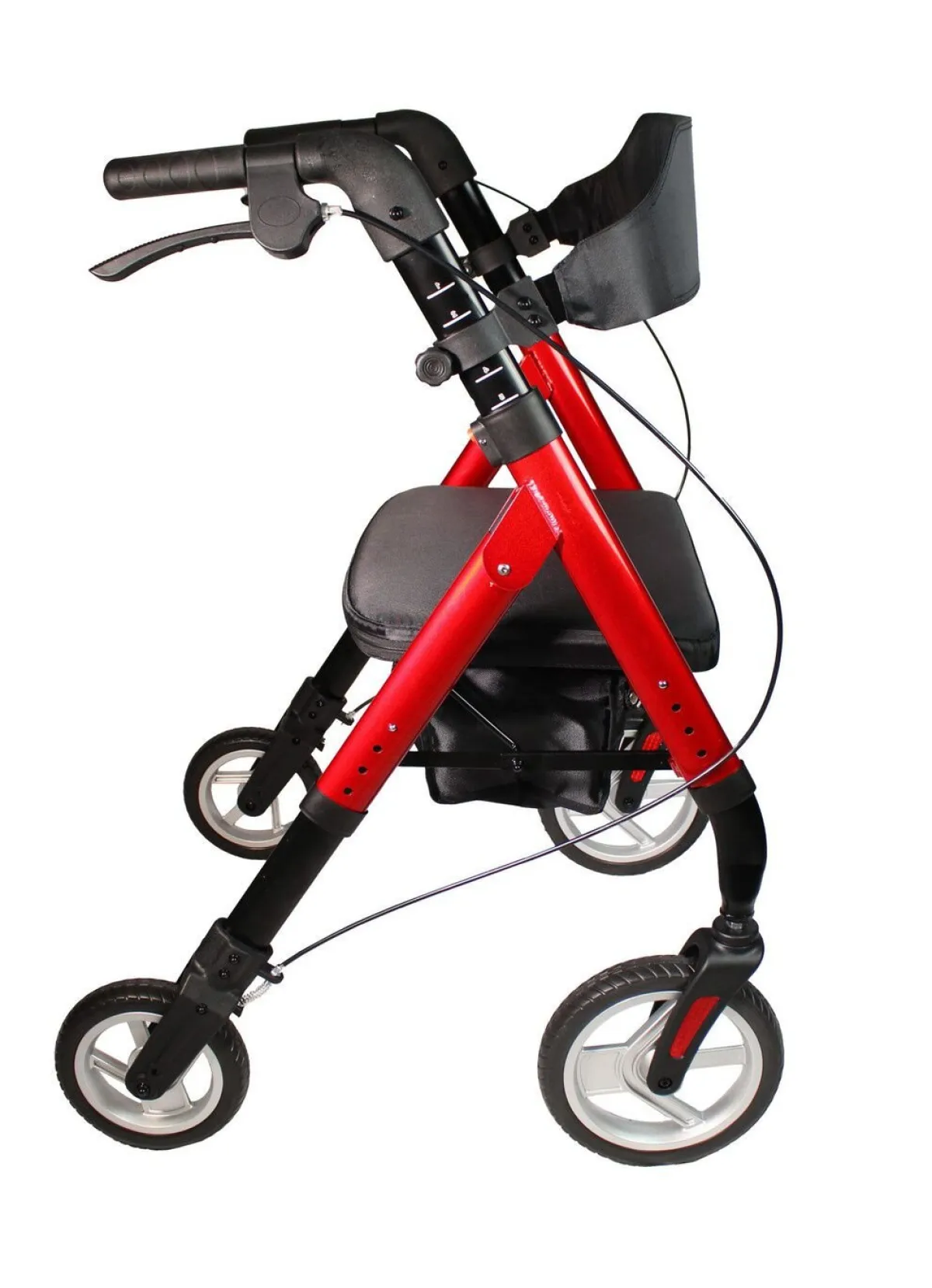 Discount BADER XL Rollator aus Aluminium ROT
