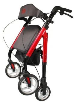 Discount BADER XL Rollator aus Aluminium ROT