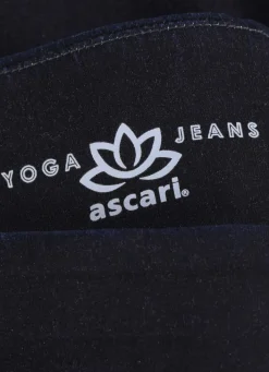Online ASCARI Yoga-Jeans mit ausgestellter Fußweite DUNKELBLAU