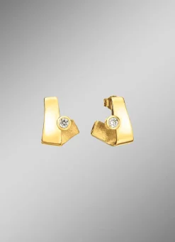 New BADER Zarte Brillanz – Ohrstecker aus edlem Gold