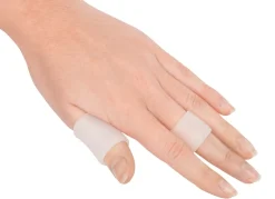 Clearance BADER Zehenschutzringe aus Silikon, 3 Stück TRANSPARENT