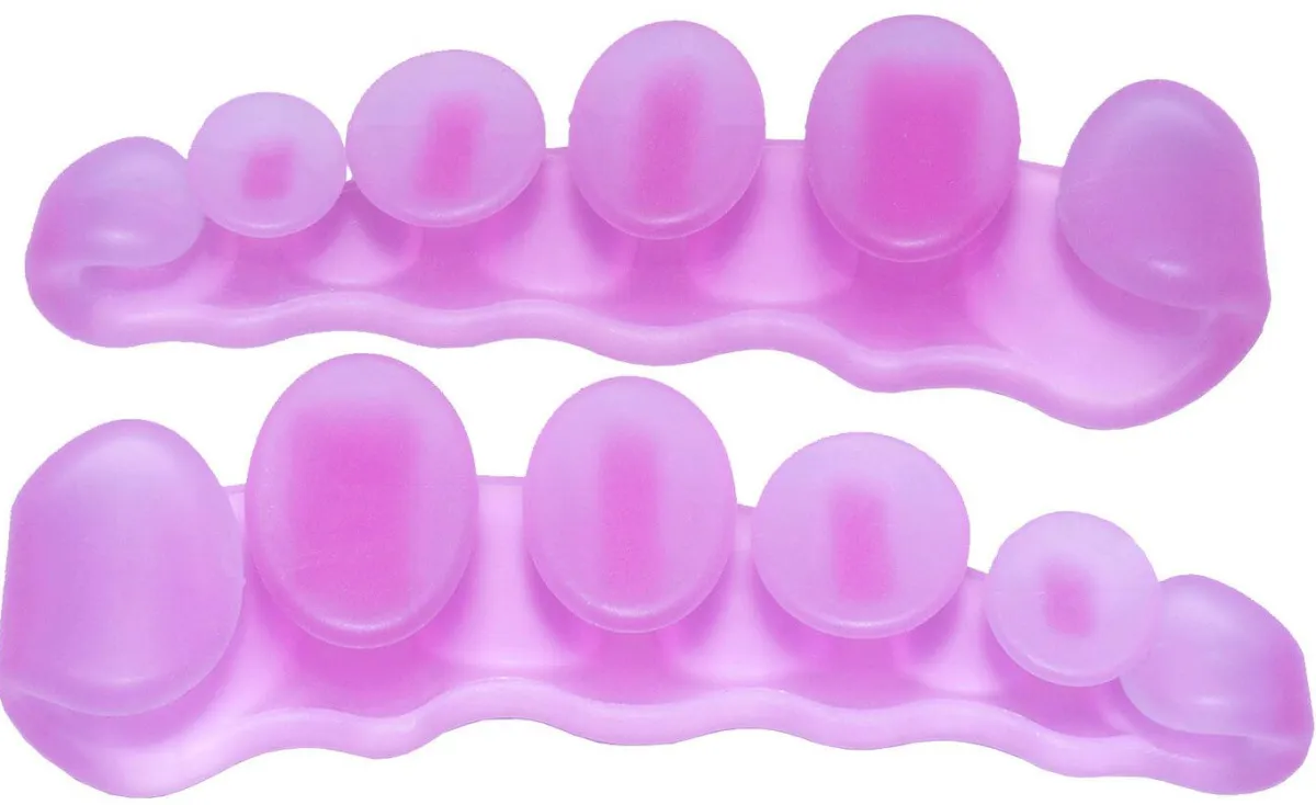 Outlet BADER Zehenstrecker und Separator, 2 Stück PINK