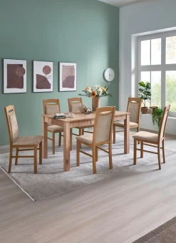 Discount BADER Zeitlose Esszimmermöbel EICHE ARTISAN-BEIGE