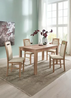 Discount BADER Zeitlose Esszimmermöbel EICHE SONOMA-CREME