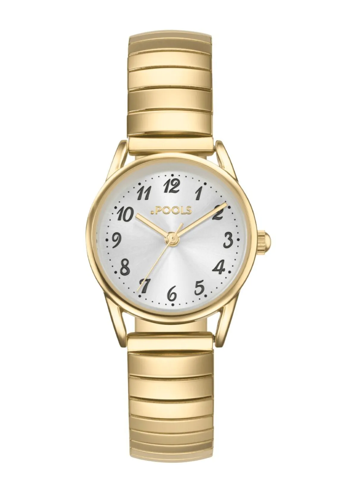 Clearance BADER Zeitlose Quartz-Damenuhr Pools 1989 mit Zugband