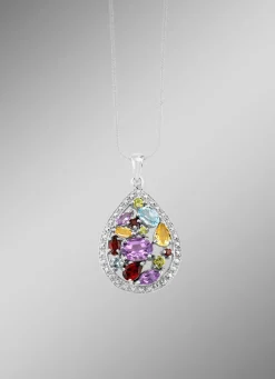 Discount BADER Zeitlose Schönheit: Garnitur mit Diamant und Edelsteinen