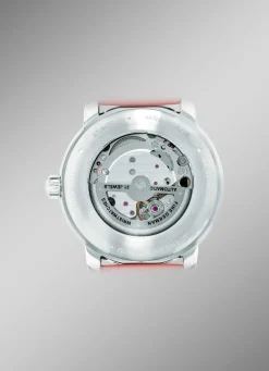 New ZEPPELIN -Automatik-Herrenuhr mit Edelstahlgehäuse und Lederband
