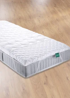 Best fan 7-Zonen-Kaltschaum-Topperauflage von f.a.n. mit Baumwollbezug