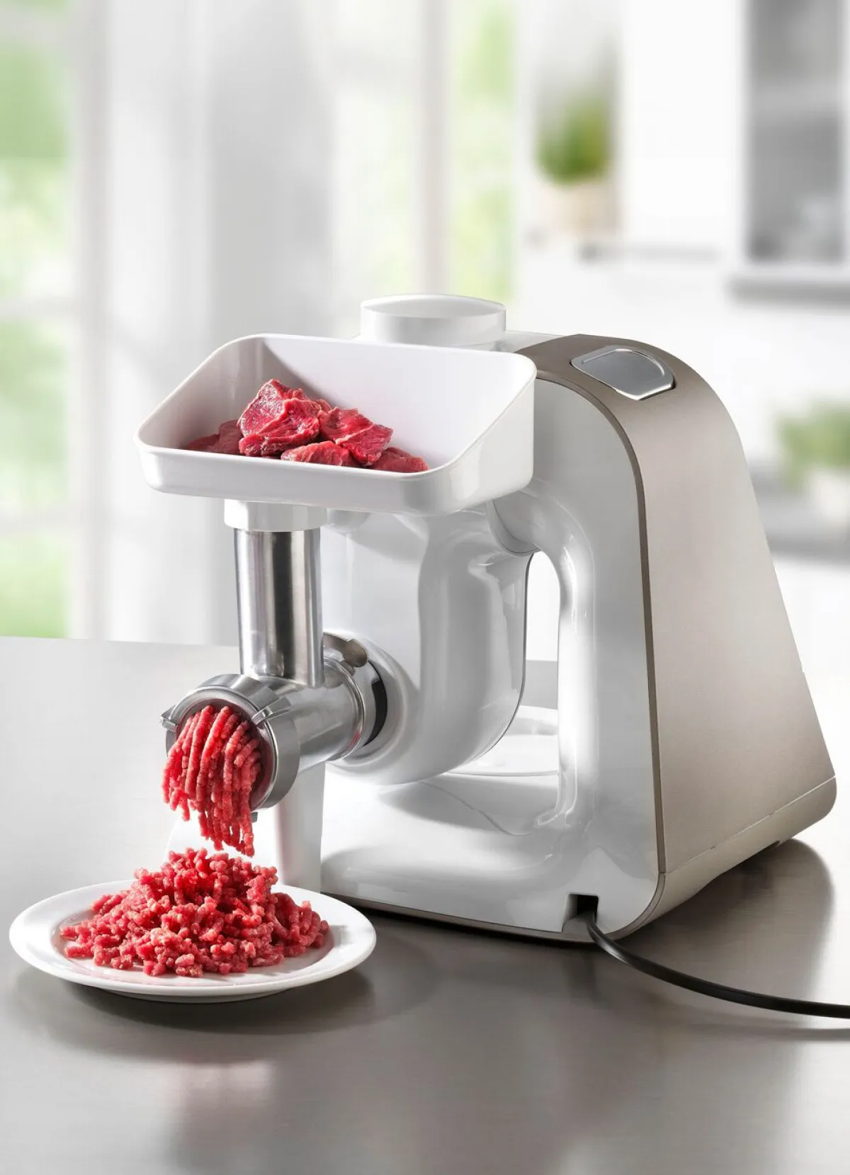 Online BADER Zubehör-Set für Bosch Küchenmaschine MUM5 EDELSTAHL-WEISS