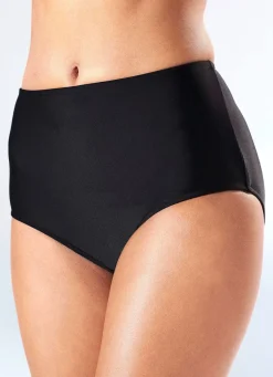 Clearance BADER Zweierpack Bikinihosen, in höher geschnittener Form, mit formendem Vorderfutter 1X SCHWARZ, 1X MARINE