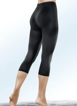 Clearance BADER Zweierpack Caprihosen mit Dehnbund 2X SCHWARZ