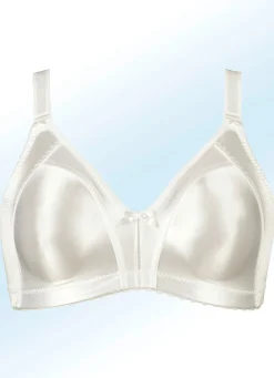 Best BADER Zweierpack edel glänzender Naturana-Minimizer-BH 1X WEISS, 1X Puder