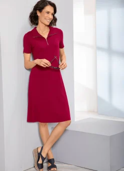 Hot BADER Zweierpack Kleider in den Farben Marine und Rot MARINE, ROT