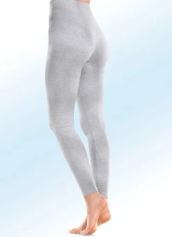 Sale MONAMI Zweierpack Leggings mit BIO-Baumwolle 1X GRAU MELIERT, 1X MARINE