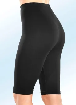 New MONAMI Zweierpack Radlerhosen mit Dehnbund 2X SCHWARZ