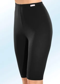 New MONAMI Zweierpack Radlerhosen mit Dehnbund 2X SCHWARZ