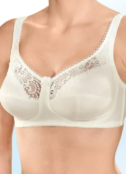 Discount BADER Zweierpack Sassa BH mit Elastikspitze 1X SEKT, 1X WEISS