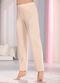Online BADER Zweierpack Schlaf- und Freizeithosen 1X BEIGE, 1X GRAU MELIERT