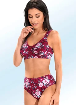 Sale KUDRESHOV Zweierpack Slips mit farbharmonischem Floraldessin BURGUND