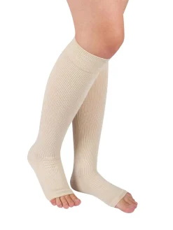 Online FußGut Zweierpack Stützkniestrümpfe BEIGE